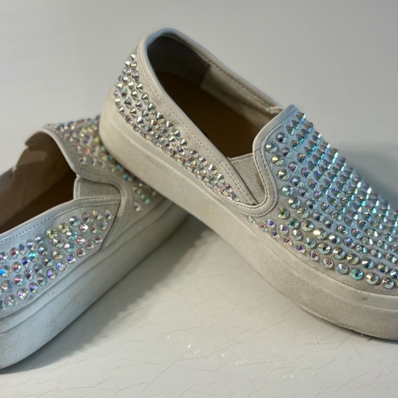 INC Iridescent Studded Slip-Ons - Picture 2 of 4